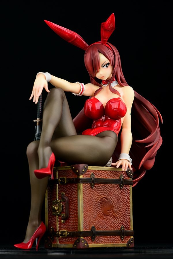 Erza Scarlet (Bunny girlStyle, Type Rosso), Fairy Tail, Orca Toys, Pre-Painted, 1/6, 4560321854226